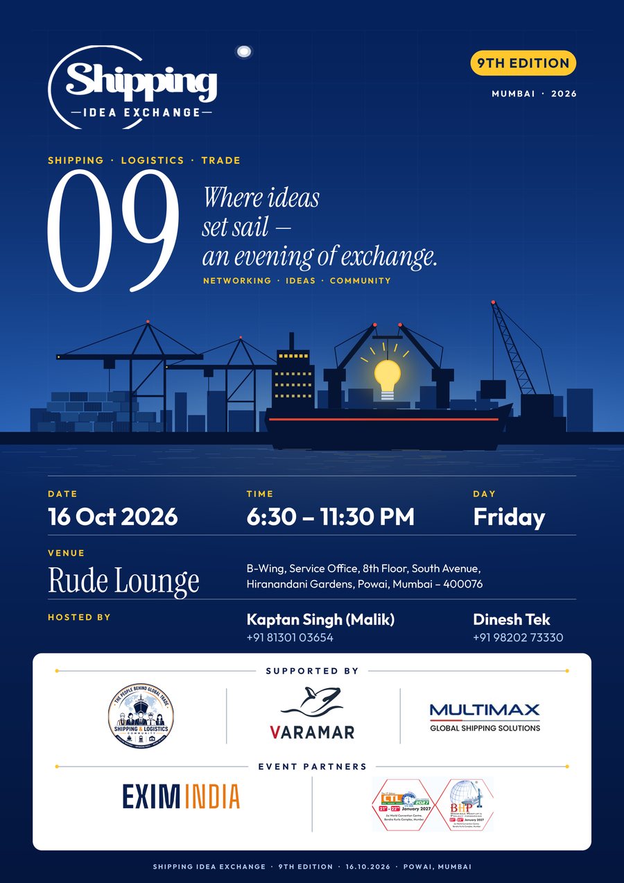 Shipping Idea Exchange 9th Edition — 16 Oct 2026